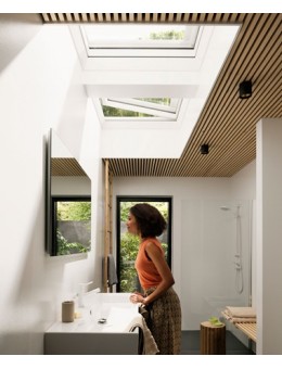 Finestra per tetti piani VELUX con vetro curvo