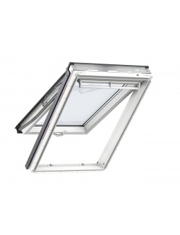 FINESTA INTEGRA ENERGY CLIMA IN LEGNO E POLIURETANO BIANCO CON APERTURA VASISTAS - GPU - VELUX
