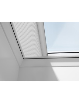 Tenda oscurante plissettata interna Eletrica - Bianca- FMK 1045S - Velux