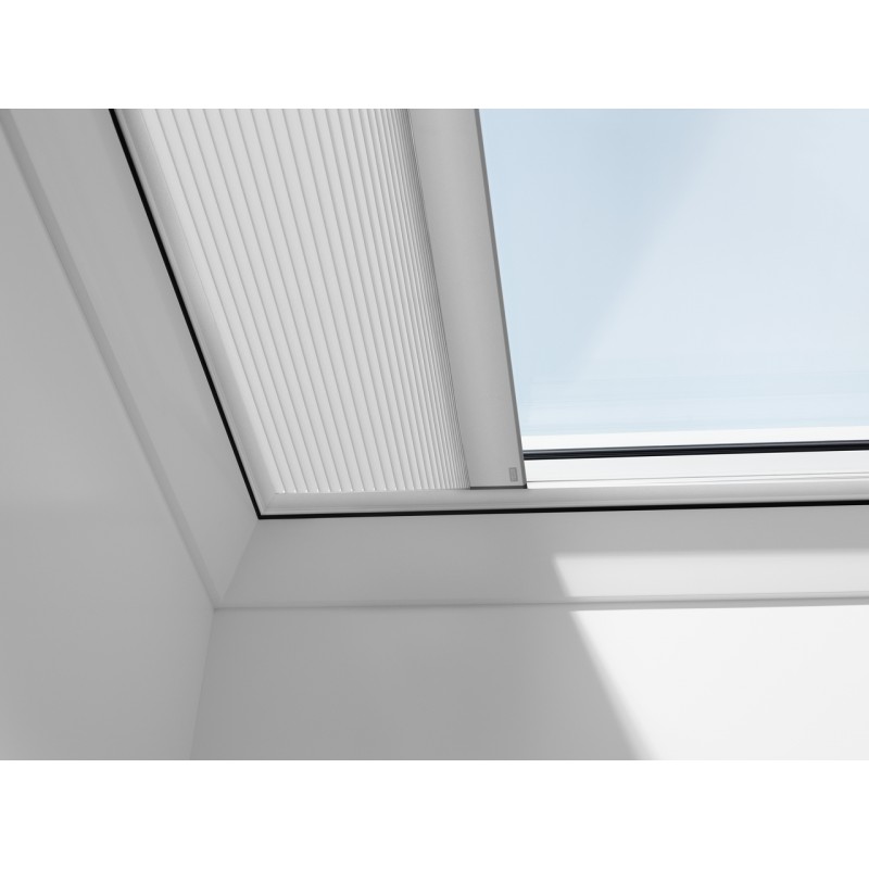 Tenda oscurante plissettata interna Eletrica - Bianca- FMK 1045S - Velux