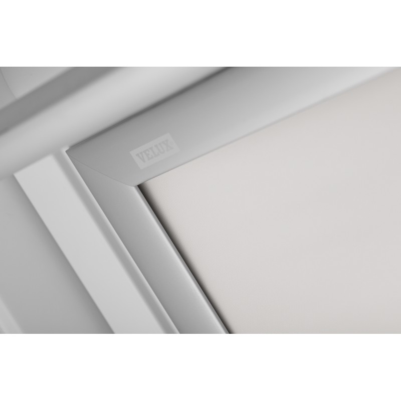 Tenda oscurante - Bianca - interna Integra Elettrica a rullo - DML - Velux