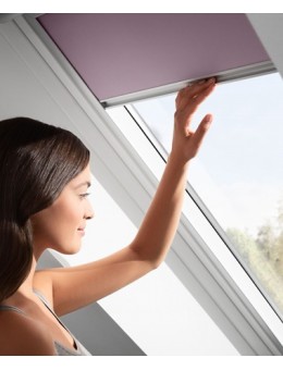 Tenda oscurante - Bianca - interna Integra Solare rullo - DML - Velux
