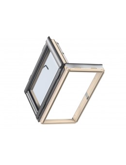 Finestra per l'uscita tetto in Legno natura con apertura a libro manuale - GXL MK04 3070 - Velux
