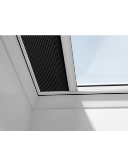 Tenda oscurante plissettata interna Eletrica - nera- FMK 1047S - Velux